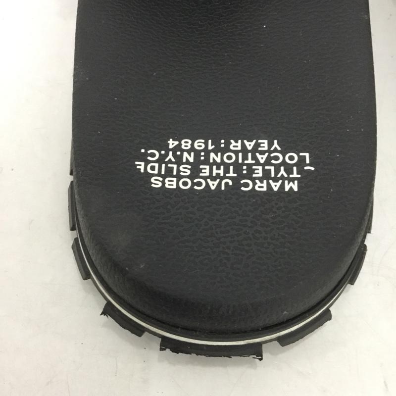 マークジェイコブス MARCJACOBS サンダル サンダル M9002400 箱有 ロゴ、文字 黒 / ブラック /  レディース USED 古着 中古 10138031