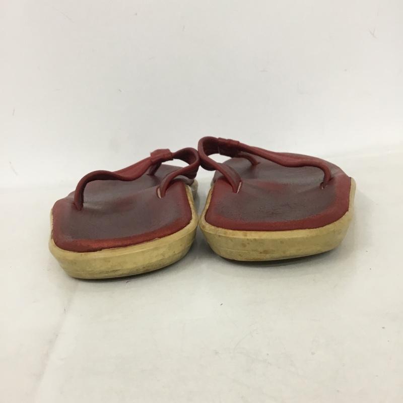 アイランドスリッパ ISLAND SLIPPER サンダル サンダル トングサンダル 無地 赤 / レッド /  メンズ USED 古着 中古 10138037