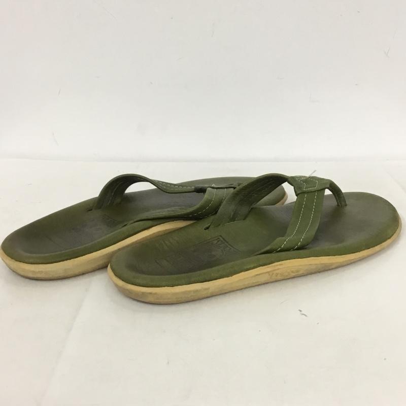 アイランドスリッパ ISLAND SLIPPER サンダル サンダル トングサンダル 無地 緑 / グリーン /  メンズ USED 古着 中古 10138039