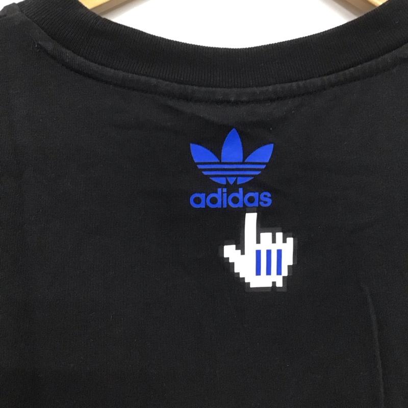 アディダス adidas Tシャツ 半袖 gn2715 東京KCTシャツ 半袖カットソー プリントTシャツ クルーネックカットソー M プリント 黒 / ブラック /  メンズ USED 古着 中古 10138088