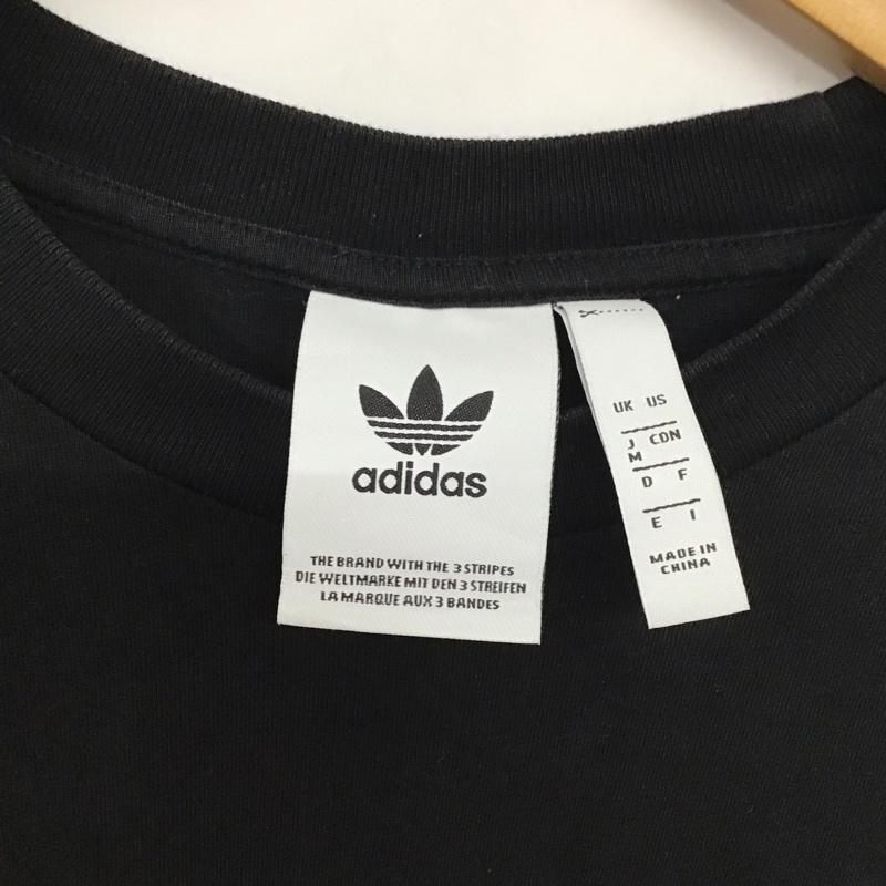 アディダス adidas Tシャツ 半袖 gn2715 東京KCTシャツ 半袖カットソー プリントTシャツ クルーネックカットソー M プリント 黒 / ブラック /  メンズ USED 古着 中古 10138088
