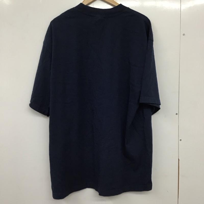 シャカウエア Shaka wear Tシャツ 半袖 半袖カットソー 無地Tシャツ クルーネックカットソー XL 無地 紺 / ネイビー /  メンズ USED 古着 中古 10138097