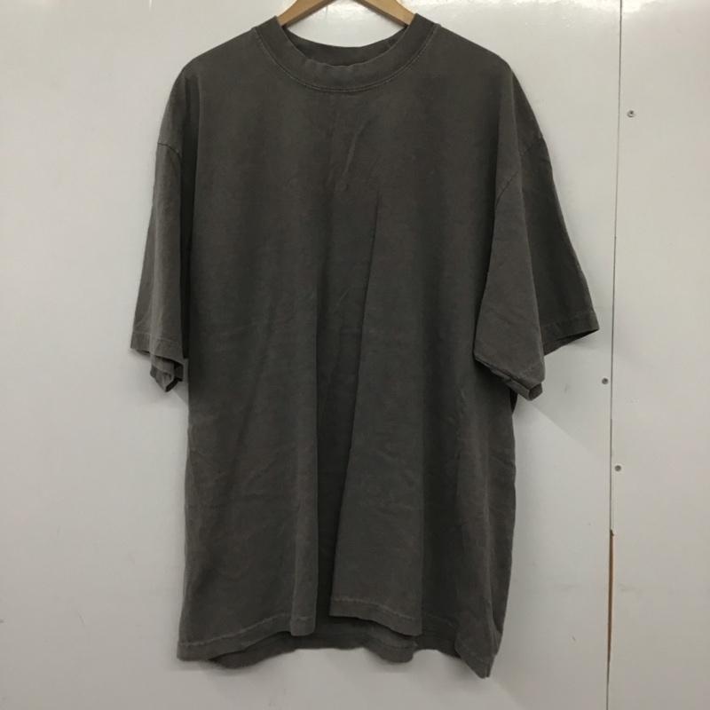 シャカウエア Shaka wear Tシャツ 半袖 半袖カットソー 無地Tシャツ クルーネックカットソー XL 無地 灰 / グレー /  メンズ USED 古着 中古 10138099