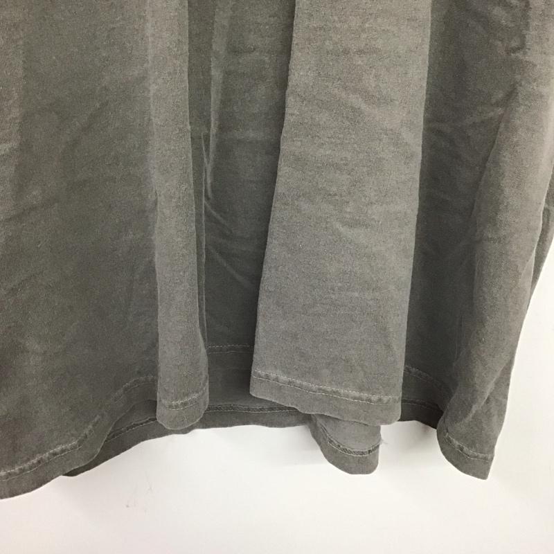 シャカウエア Shaka wear Tシャツ 半袖 半袖カットソー 無地Tシャツ クルーネックカットソー XL 無地 灰 / グレー /  メンズ USED 古着 中古 10138099