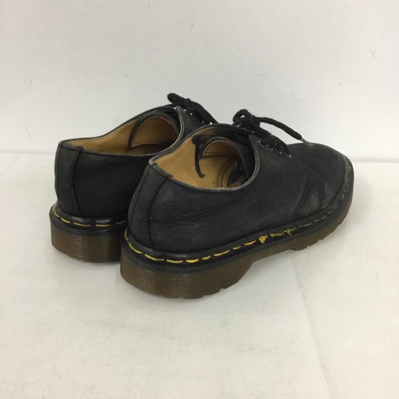 ドクターマーチン Dr.Martens 革靴 革靴 DM26589 4ホール イングランド製 英国製 無地 黒 / ブラック /  レディース USED 古着 中古 10138102