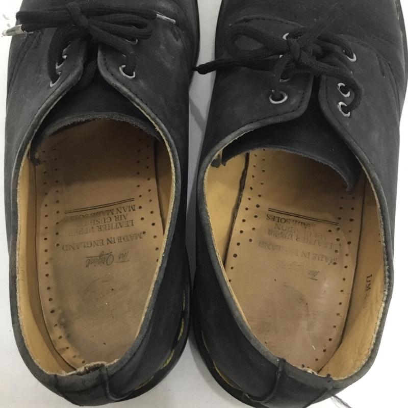 ドクターマーチン Dr.Martens 革靴 革靴 DM26589 4ホール イングランド製 英国製 無地 黒 / ブラック /  レディース USED 古着 中古 10138102