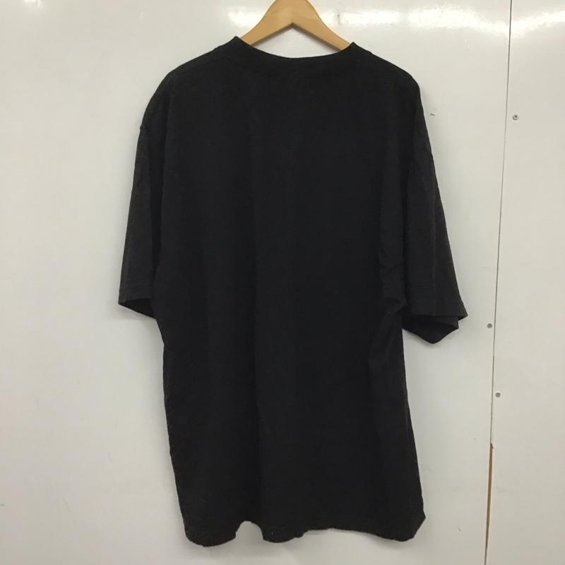 シャカウエア Shaka wear Tシャツ 半袖 半袖カットソー 無地Tシャツ クルーネックカットソー XL 無地 黒 / ブラック /  メンズ USED 古着 中古 10138104