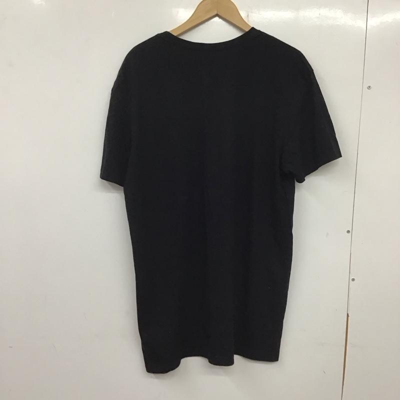 ポロラルフローレン POLO RALPH LAUREN Tシャツ 半袖 半袖カットソー 無地Tシャツ クルーネックカットソー L 無地 黒 / ブラック /  メンズ USED 古着 中古 10138115