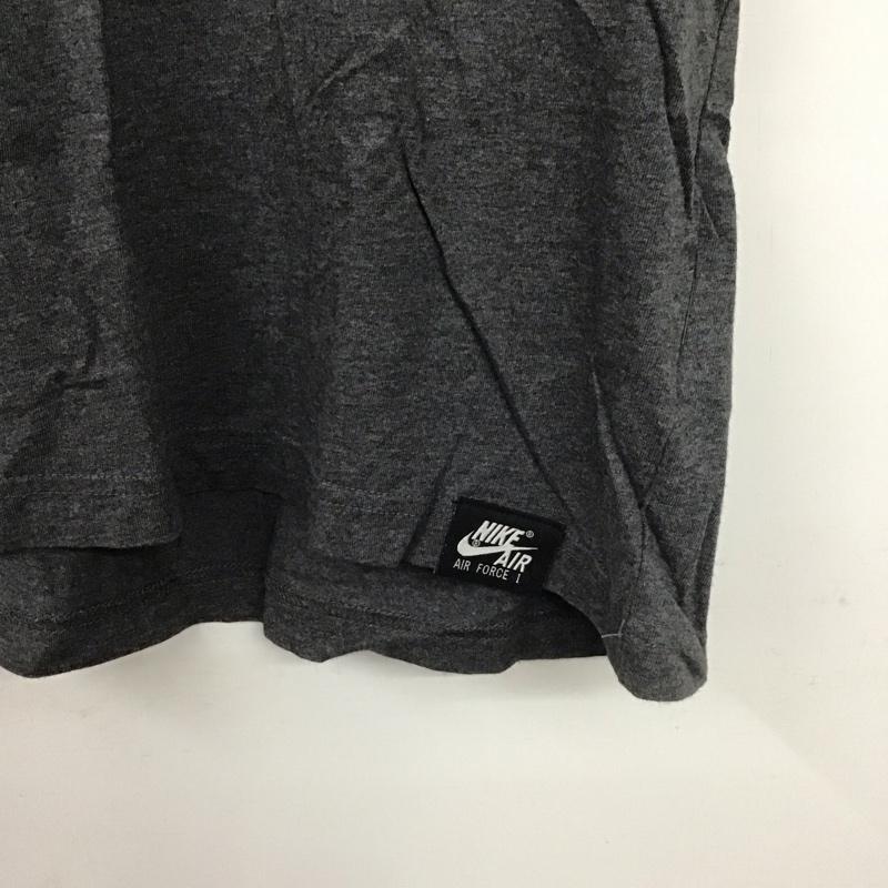 ナイキ NIKE Tシャツ 半袖 503718-071 半袖カットソー プリントＴシャツ スポーツウェア L ロゴ、文字 灰 / グレー /  メンズ USED 古着 中古 10138140