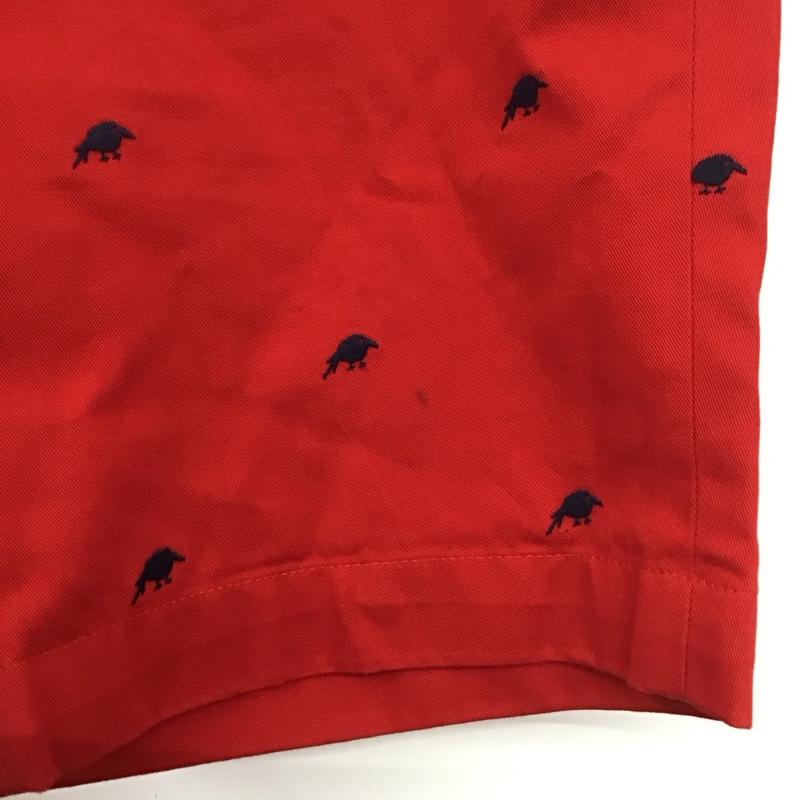 ポールスミス Paul Smith パンツ ショートパンツ ハーフパンツ ショートパンツ カジュアルパンツ M ロゴ、文字 赤 / レッド /  メンズ USED 古着 中古 10138171