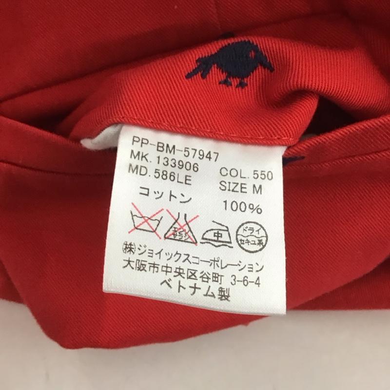 ポールスミス Paul Smith パンツ ショートパンツ ハーフパンツ ショートパンツ カジュアルパンツ M ロゴ、文字 赤 / レッド /  メンズ USED 古着 中古 10138171