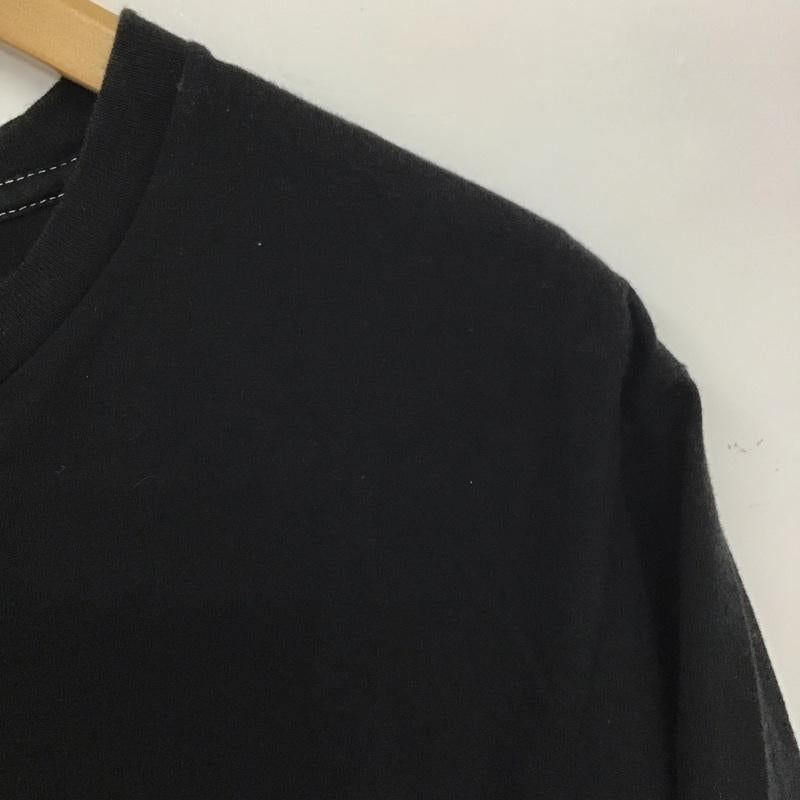 ジョンブル Johnbull Tシャツ 半袖 半袖カットソー プリントTシャツ クルーネックカットソー M ロゴ、文字 黒 / ブラック /  メンズ USED 古着 中古 10138204
