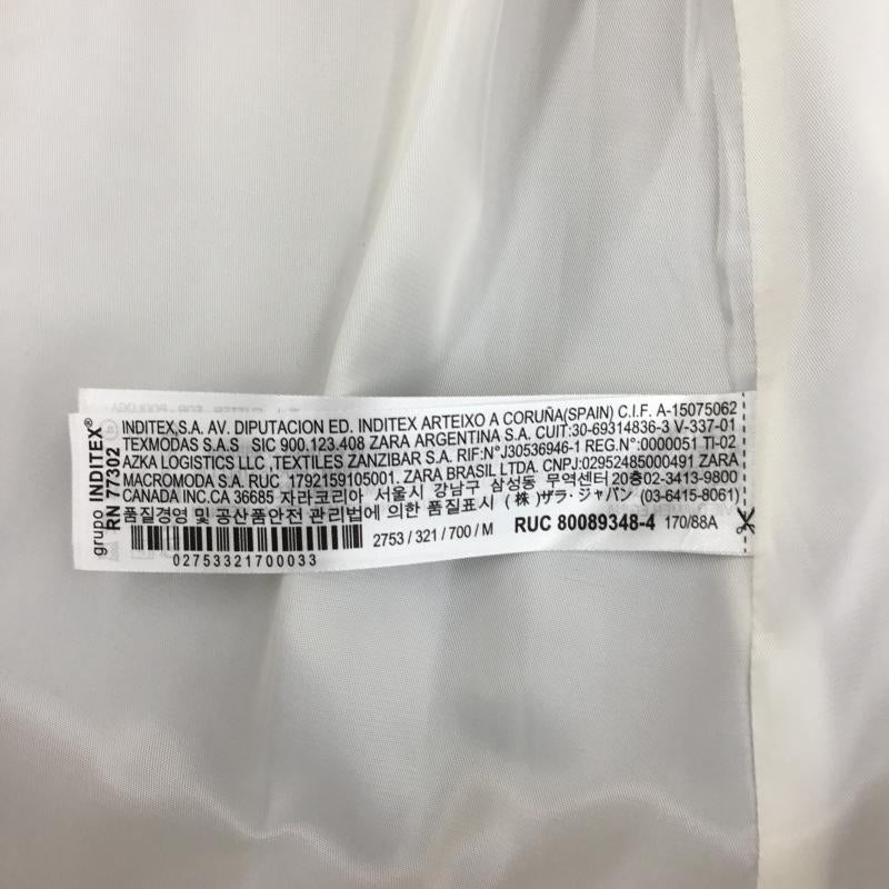 ザラ ZARA ジャケット、上着 ジャケット、ブレザー M 無地 茶 / ブラウン /  レディース USED 古着 中古 10138281