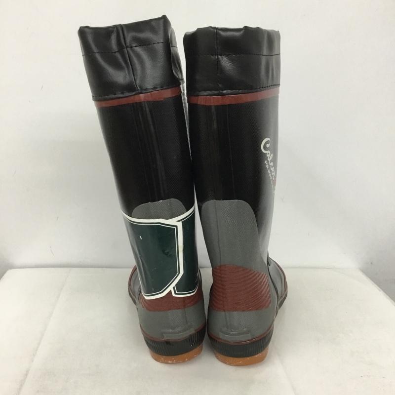 古着 USED 作業靴 作業靴 カルサーエース 安全長靴 福山ゴム 3L 作業用長靴 3L ロゴ、文字 黒 / ブラック /  メンズ USED 古着 中古 10138311
