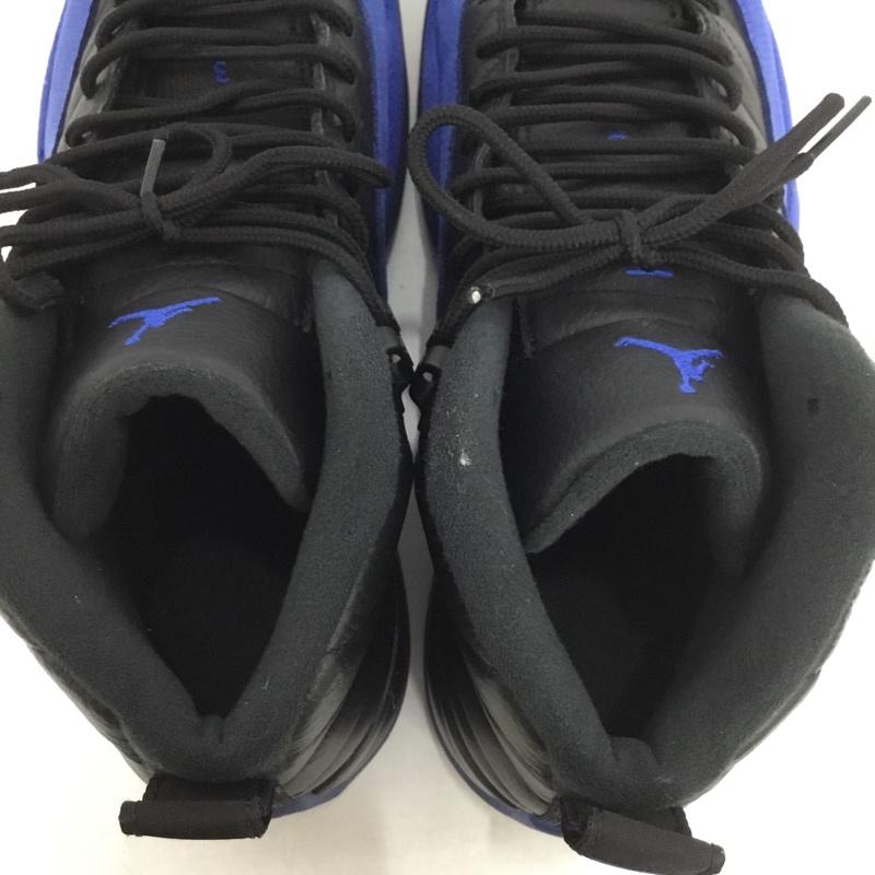 ナイキ NIKE スニーカー スニーカー 130690-014 AIR JORDAN 12 RETRO 29cm 29.0cm ロゴ、文字 黒 / ブラック / X 青 / ブルー /  メンズ USED 古着 中古 10138323
