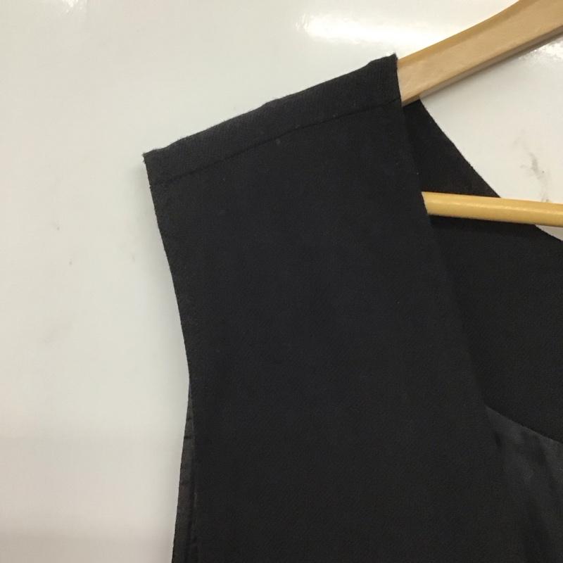 ヘザー Heather ワンピース ロングスカート ノースリーブワンピース ロングスカート ロングベスト FREE 無地 黒 / ブラック /  レディース USED 古着 中古 10138350