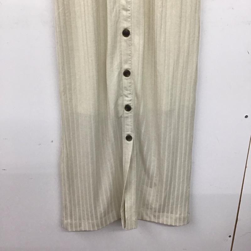 マウジー MOUSSY ワンピース ロングスカート 029dsa80-0120 ノースリーブワンピース ロングスカート FREE 無地 ベージュ / ベージュ /  レディース USED 古着 中古 10138362