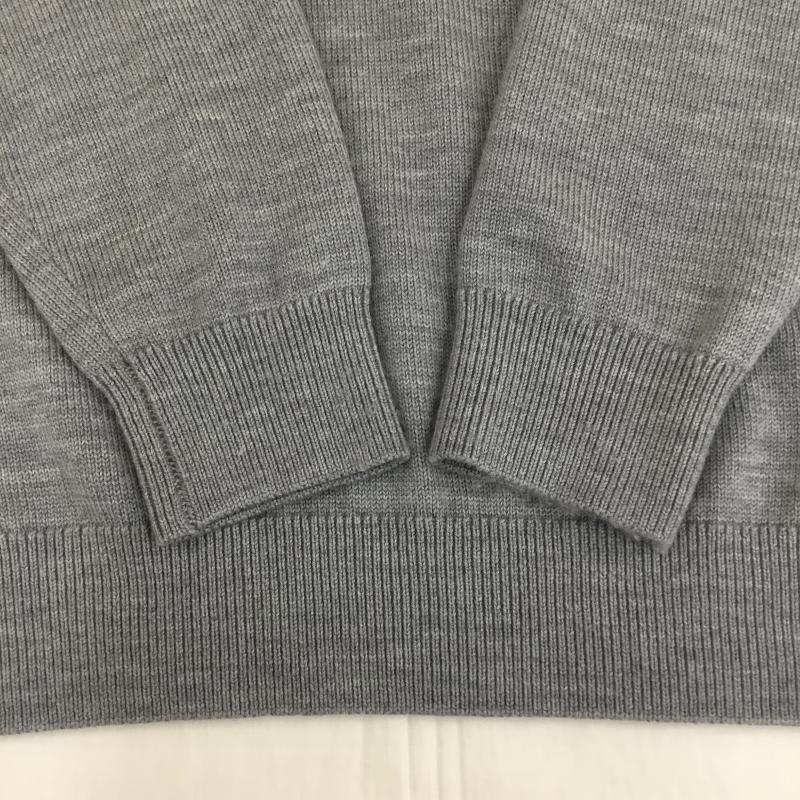 エルエルビーン L.L.Bean ニット、セーター 長袖 285158 S 無地 灰 / グレー /  メンズ USED 古着 中古 10138373