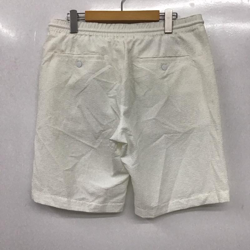 ザラ ZARA パンツ ショートパンツ ショートパンツ ハーフパンツ カジュアルパンツ M 無地 白 / ホワイト /  メンズ USED 古着 中古 10138427