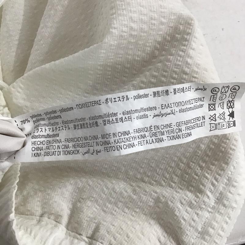 ザラ ZARA パンツ ショートパンツ ショートパンツ ハーフパンツ カジュアルパンツ M 無地 白 / ホワイト /  メンズ USED 古着 中古 10138427