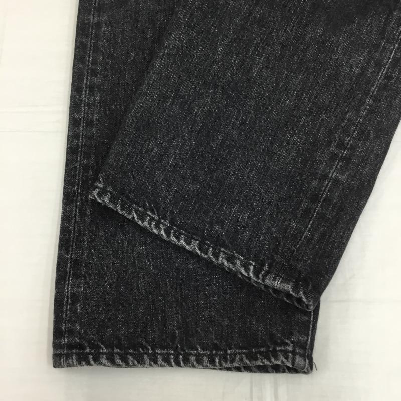 ユニオン UNION パンツ デニム、ジーンズ XL 無地 黒 / ブラック /  メンズ USED 古着 中古 10138455