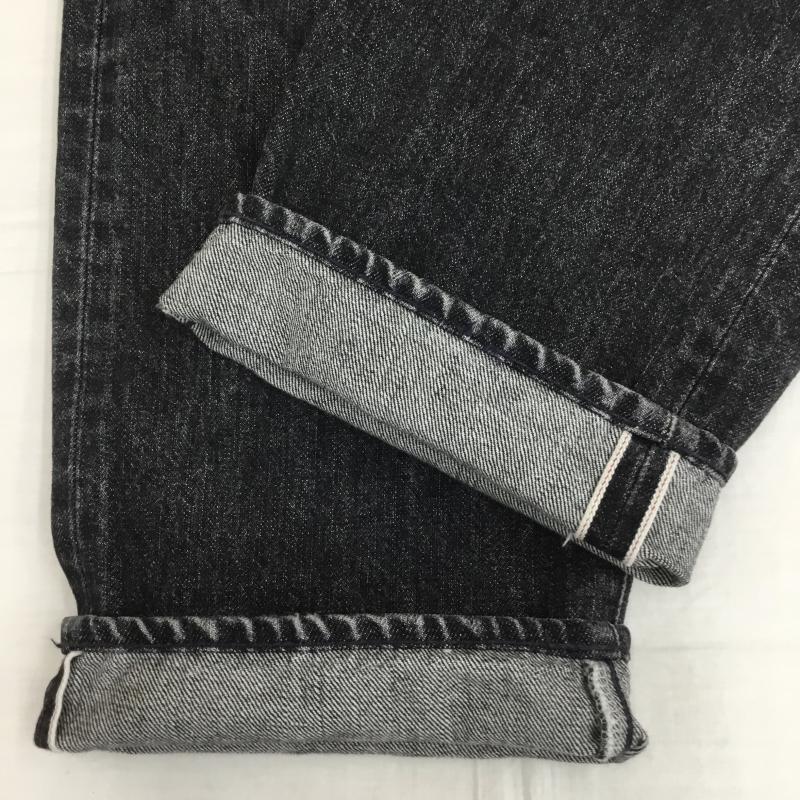 ユニオン UNION パンツ デニム、ジーンズ XL 無地 黒 / ブラック /  メンズ USED 古着 中古 10138455