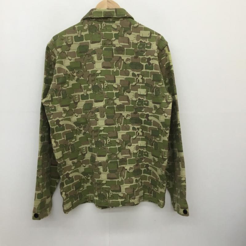 アベイシングエイプ A BATHING APE ジャケット、上着 ジャケット、ブレザー 001SH0101030X M カモフラージュ柄・迷彩 緑 / グリーン /  メンズ USED 古着 中古 10138465