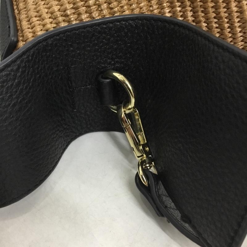 古着 USED ショルダーバッグ ショルダーバッグ nouer ロゴ、文字 黒 / ブラック / X 茶 / ブラウン /  レディース USED 古着 中古 10138495