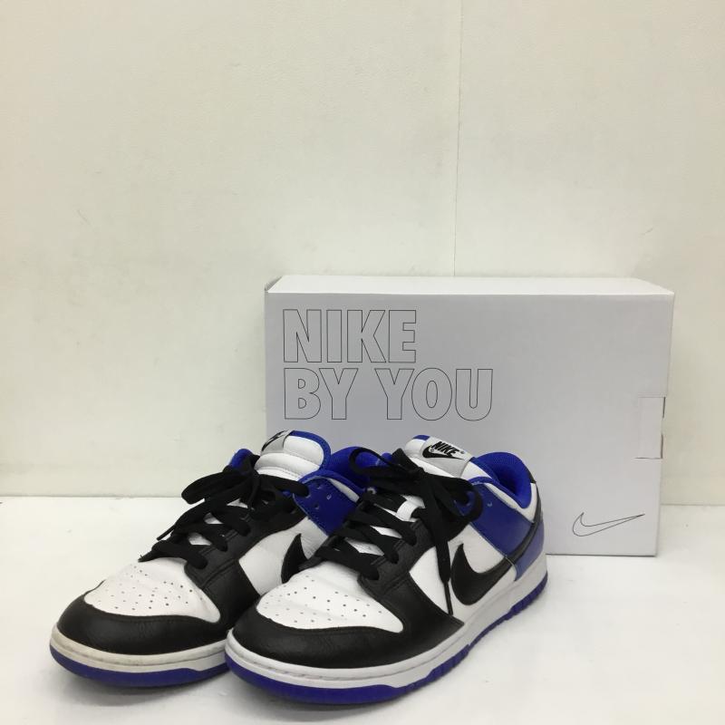 ナイキ NIKE スニーカー スニーカー DO7413-991 バイユー ダンクローアンロックド 26.5cm ロゴ、文字 白 / ホワイト / X 青 / ブルー / X 黒 / ブラック /  メンズ USED 古着 中古 10138516