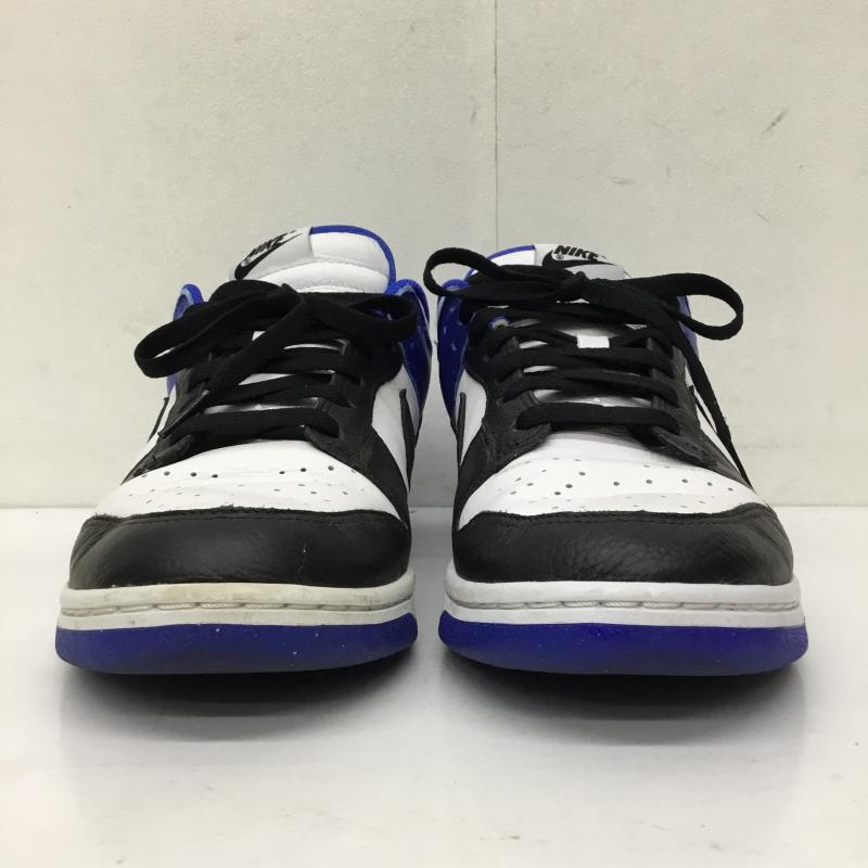 ナイキ NIKE スニーカー スニーカー DO7413-991 バイユー ダンクローアンロックド 26.5cm ロゴ、文字 白 / ホワイト / X 青 / ブルー / X 黒 / ブラック /  メンズ USED 古着 中古 10138516