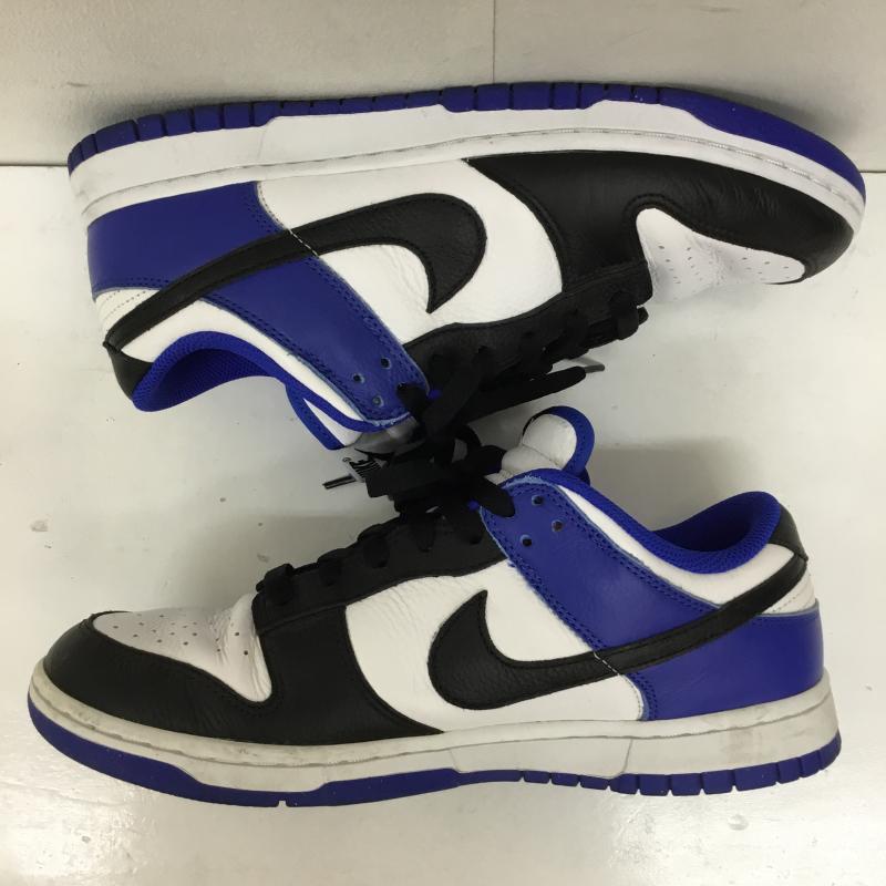 ナイキ NIKE スニーカー スニーカー DO7413-991 バイユー ダンクローアンロックド 26.5cm ロゴ、文字 白 / ホワイト / X 青 / ブルー / X 黒 / ブラック /  メンズ USED 古着 中古 10138516