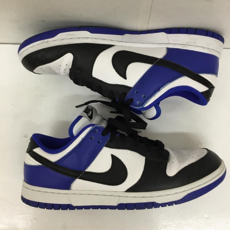 ナイキ NIKE スニーカー スニーカー DO7413-991 バイユー ダンクローアンロックド 26.5cm ロゴ、文字 白 / ホワイト / X 青 / ブルー / X 黒 / ブラック /  メンズ USED 古着 中古 10138516