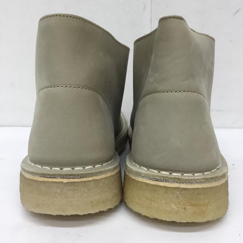 クラークス Clarks ブーツ ショートブーツ 13713 26.0cm 無地 ベージュ / ベージュ /  メンズ USED 古着 中古 10138520