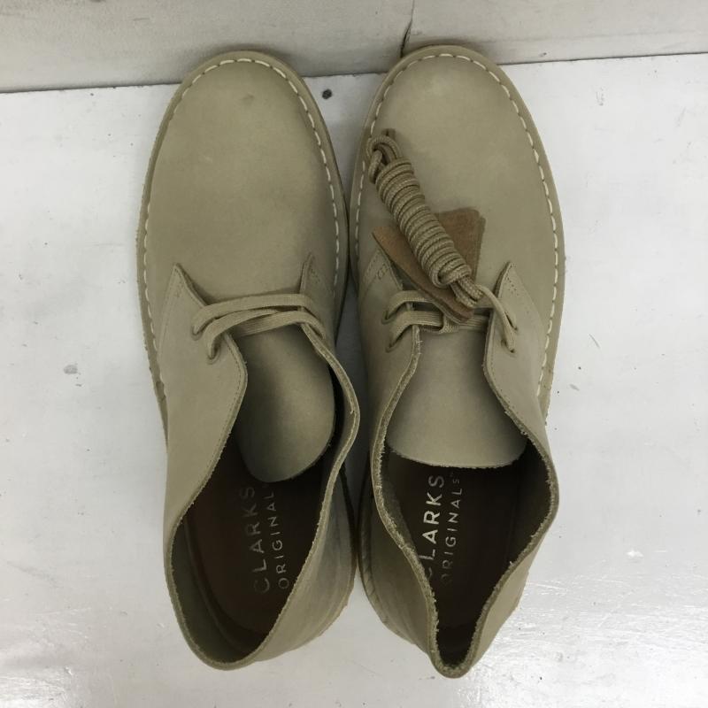 クラークス Clarks ブーツ ショートブーツ 13713 26.0cm 無地 ベージュ / ベージュ /  メンズ USED 古着 中古 10138520