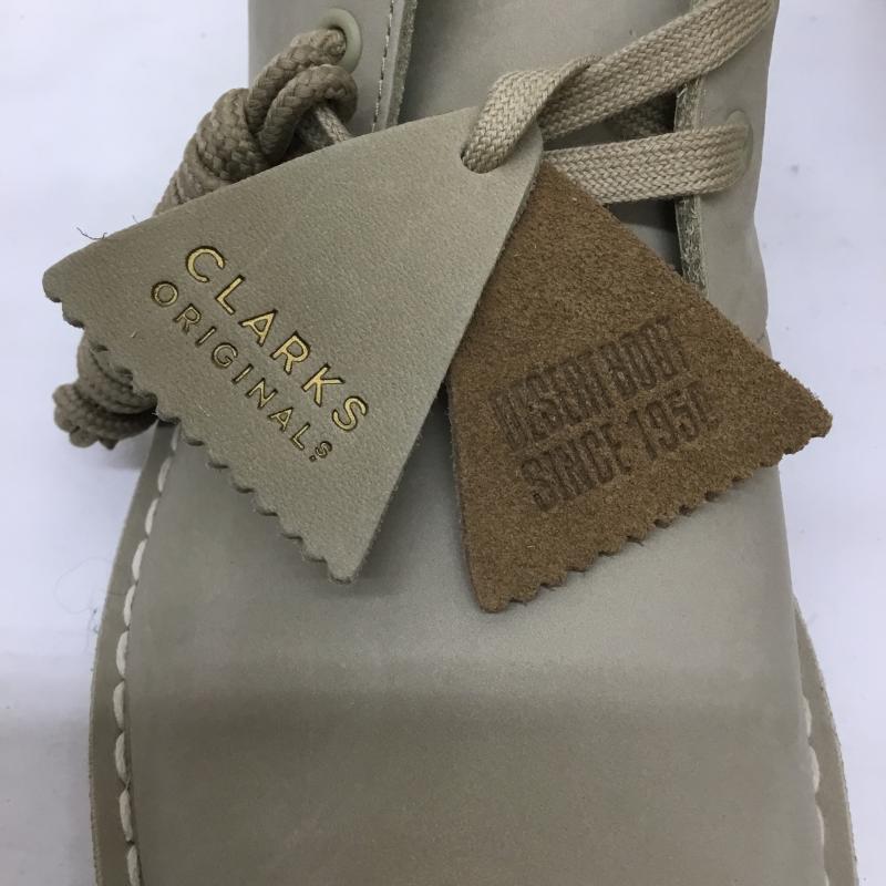 クラークス Clarks ブーツ ショートブーツ 13713 26.0cm 無地 ベージュ / ベージュ /  メンズ USED 古着 中古 10138520