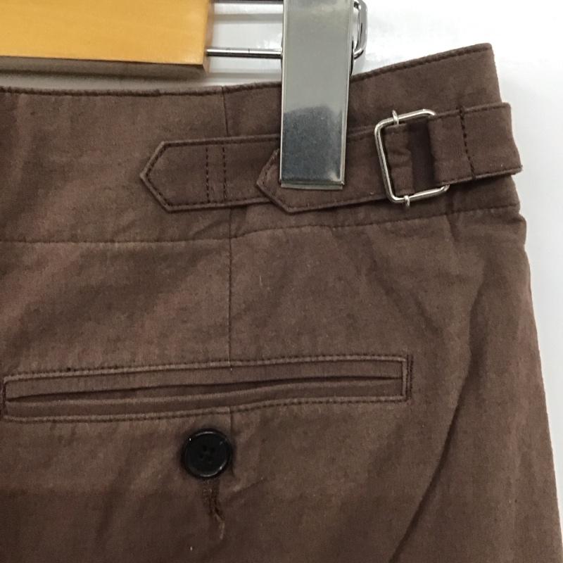 マッキントッシュフィロソフィー MACKINTOSH PHILOSOPH ボトムス ボトムス R9R33-540-53 コットンリネン イージーパンツ 2 無地 茶 / ブラウン /  レディース USED 古着 中古 10138554