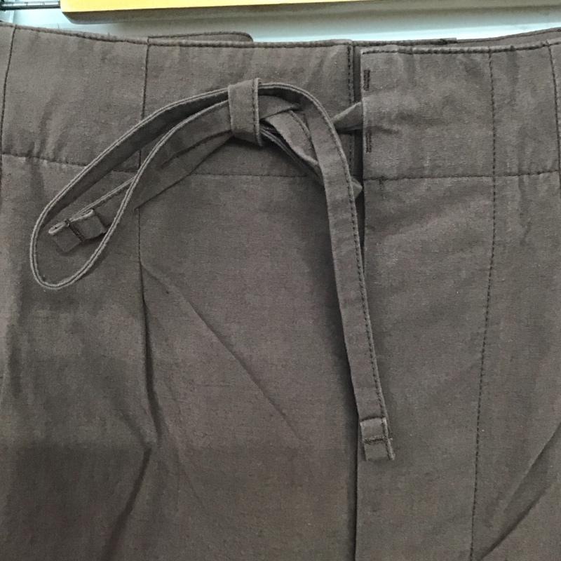 マッキントッシュフィロソフィー MACKINTOSH PHILOSOPH ボトムス ボトムス R9R33-540-53 コットンリネン イージーパンツ 2 無地 茶 / ブラウン /  レディース USED 古着 中古 10138554