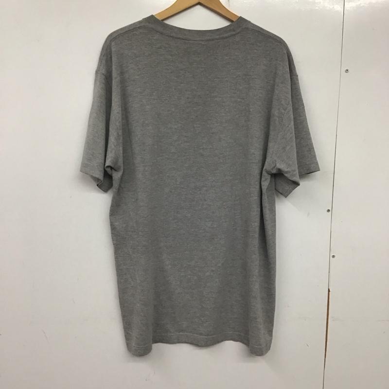 ヘリーハンセン HELLY HANSEN Tシャツ 半袖 半袖カットソー プリントTシャツ クルーネックカットソー XL プリント 灰 / グレー /  メンズ USED 古着 中古 10138578