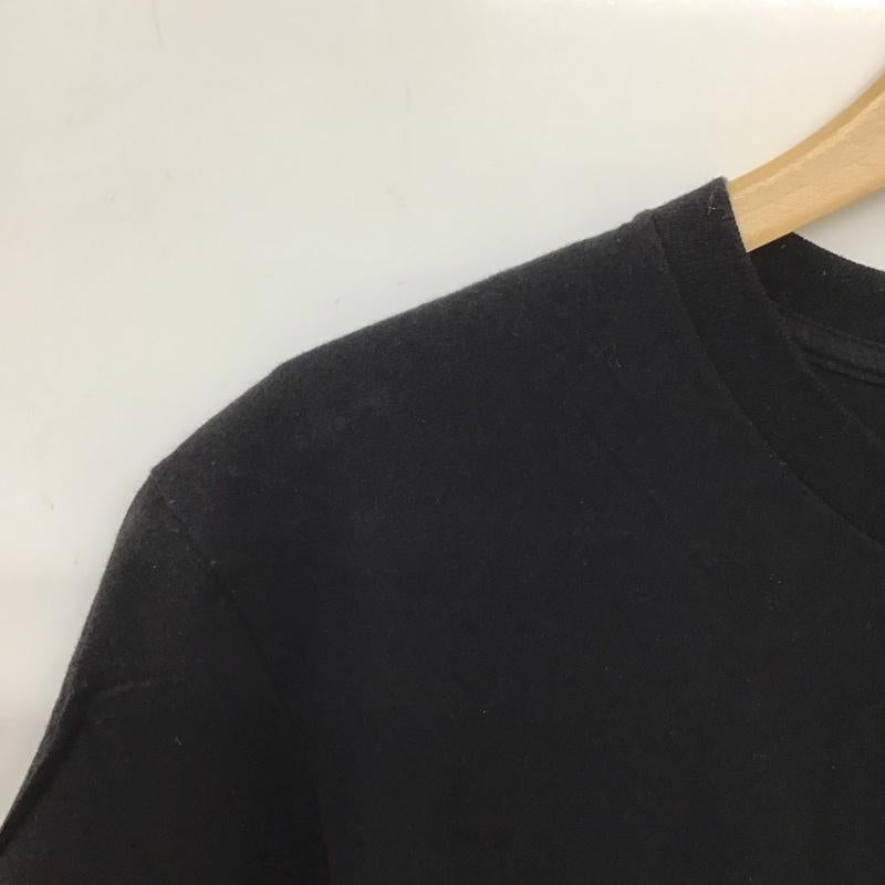 ヘインズ HANES Tシャツ 半袖 半袖カットソー プリントTシャツ クルーネックカットソー M プリント 黒 / ブラック /  メンズ USED 古着 中古 10138608