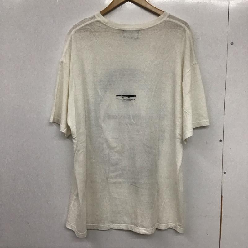 ルードギャラリー RUDE GALLERY Tシャツ 半袖 半袖カットソー プリントTシャツ クルーネックカットソー 3 プリント 白 / ホワイト /  メンズ USED 古着 中古 10138609