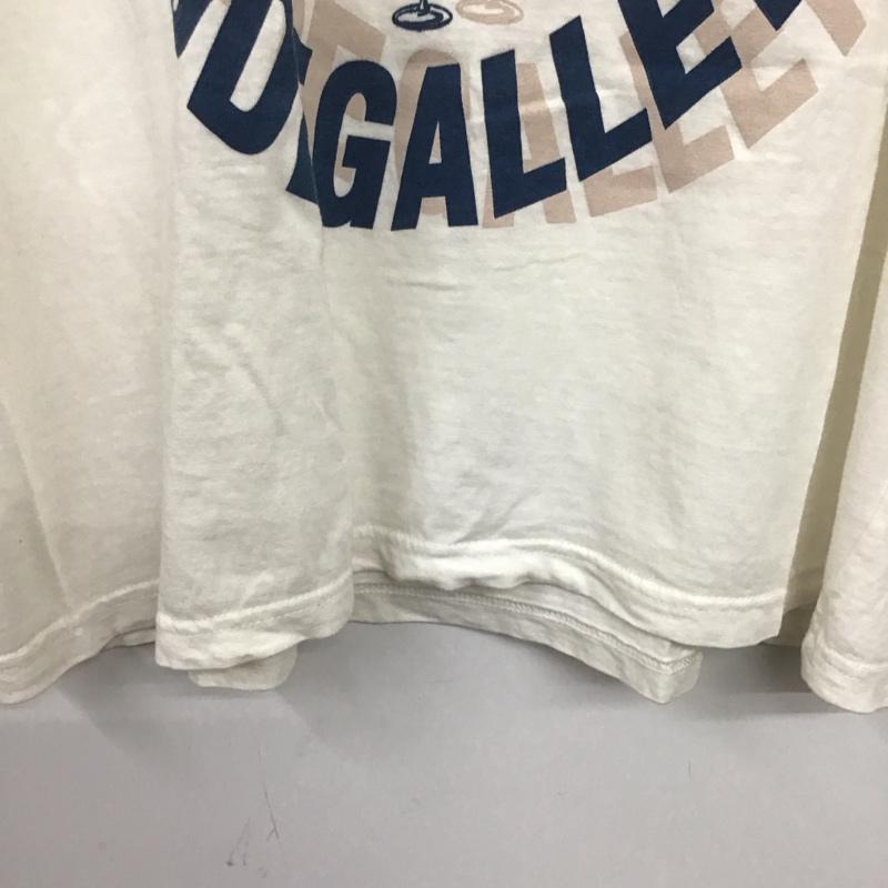ルードギャラリー RUDE GALLERY Tシャツ 半袖 半袖カットソー プリントTシャツ クルーネックカットソー 3 プリント 白 / ホワイト /  メンズ USED 古着 中古 10138609