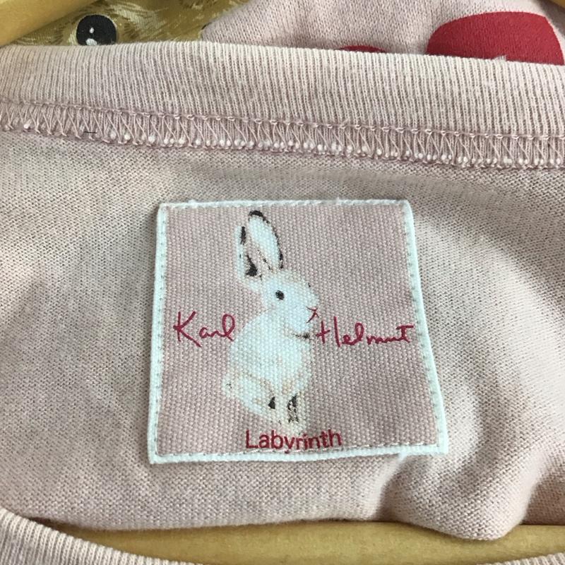 カールヘルム KARLHELMUT Tシャツ 半袖 A2381UTS406 ラビットバットケーキショップ うさぎ M  桃 / ピンク /  レディース USED 古着 中古 10138611