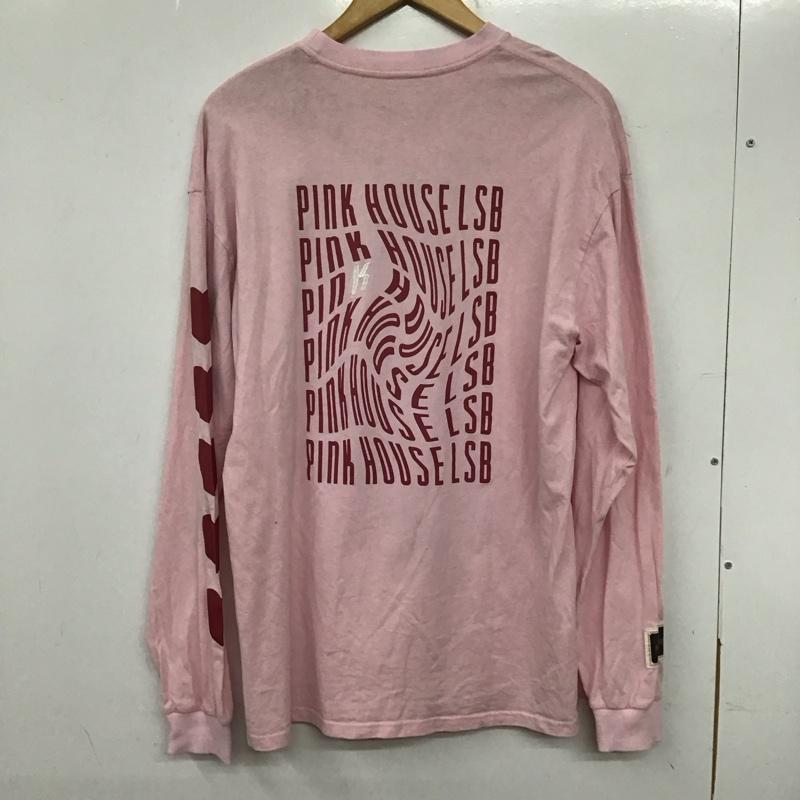 ピンクハウス PINK HOUSE Tシャツ 長袖 A2123UPO919 little sunny bite FREE プリント 桃 / ピンク /  レディース USED 古着 中古 10138612