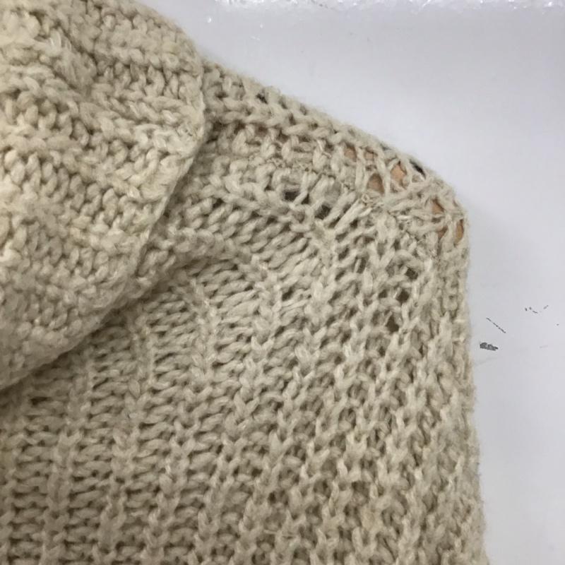 ザラ ZARA ニット、セーター 長袖 6771 145 712 タートルネック M 無地 アイボリー / アイボリー /  レディース USED 古着 中古 10138626