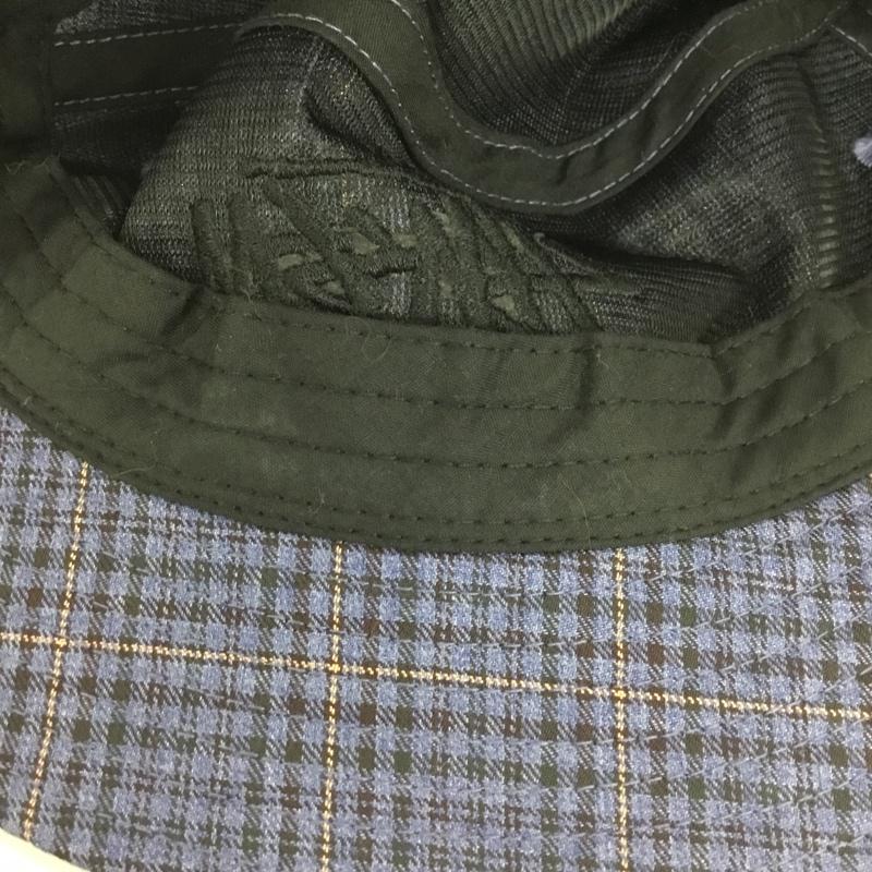 ステューシー STUSSY 帽子 ハット バケットハット バケハ チェック ロゴ、文字 マルチカラー / マルチカラー /  メンズ USED 古着 中古 10138634