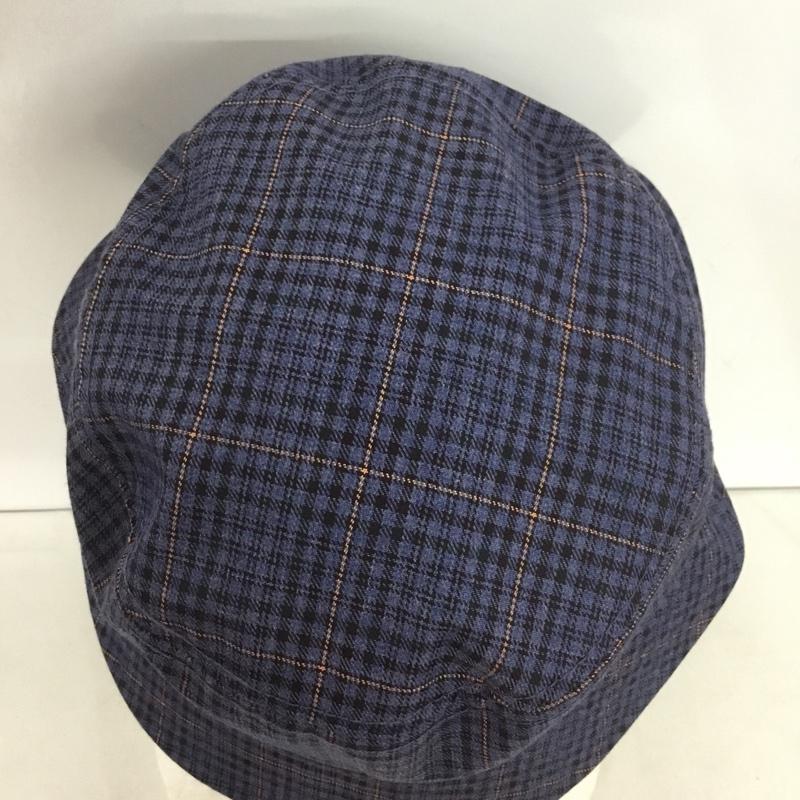 ステューシー STUSSY 帽子 ハット バケットハット バケハ チェック ロゴ、文字 マルチカラー / マルチカラー /  メンズ USED 古着 中古 10138634