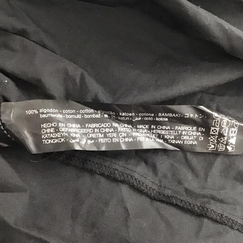 ザラ ZARA ワンピース ロングスカート 4786 321 800 パフスリーブ XS 無地 黒 / ブラック /  レディース USED 古着 中古 10138662