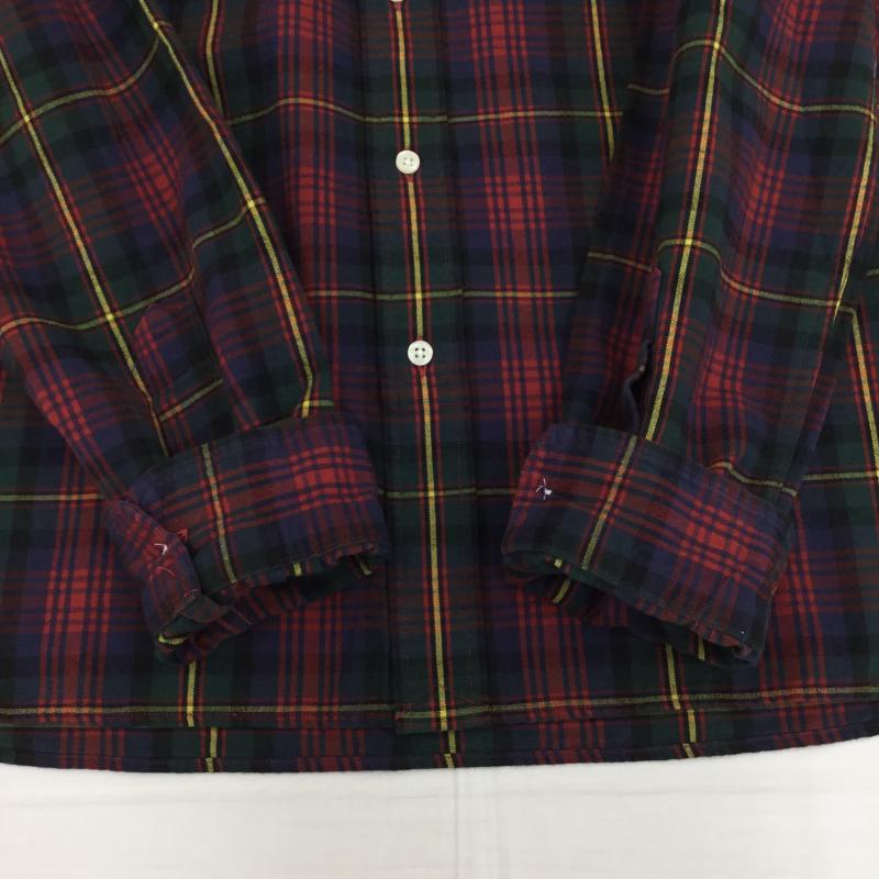 ポロラルフローレン POLO RALPH LAUREN シャツ、ブラウス 長袖 MNPOWOV16823174 L チェック 赤 / レッド / X 紺 / ネイビー /  メンズ USED 古着 中古 10138698