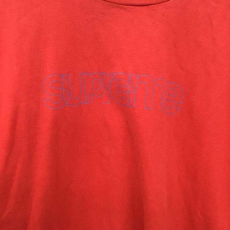 シュプリーム Supreme Tシャツ 半袖 99SS ステンシルロゴTシャツ 半袖カットソー プリントTシャツ M ロゴ、文字 赤 / レッド /  メンズ USED 古着 中古 10138711