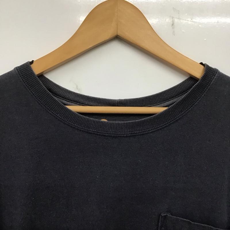 カーハート Carhartt Tシャツ 半袖 半袖カットソー プリントTシャツ クルーネックカットソー XL ロゴ、文字 紺 / ネイビー /  メンズ USED 古着 中古 10138716